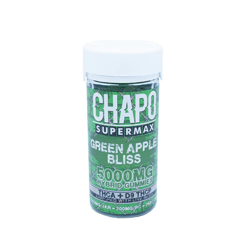 Chapo Extrax - Gummies - Green Apple Bliss - 5000MG