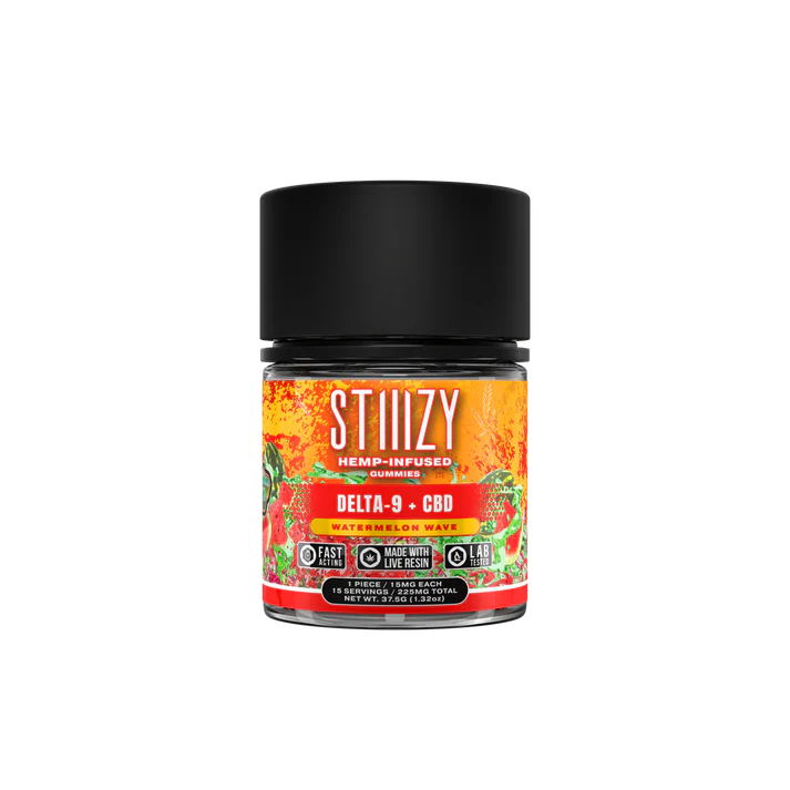 STIIIZY Hemp - Edibles - Gummies - Watermelon Wave - 225MG