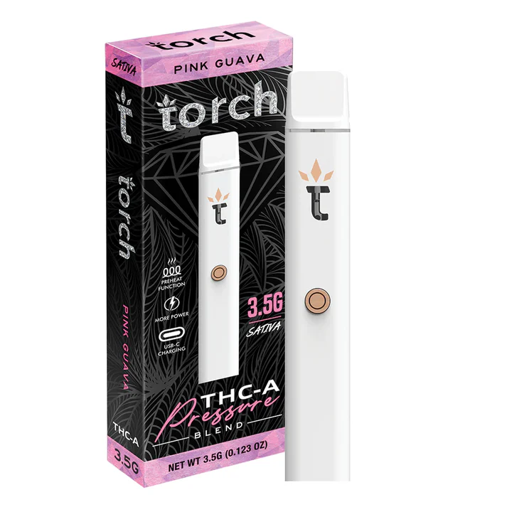 Torch - Pressure Blend - Disposable - Pink Guava - 3.5G